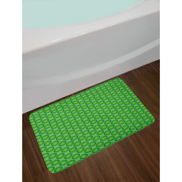East Urban Home Geometric Bath Rug Wayfair
